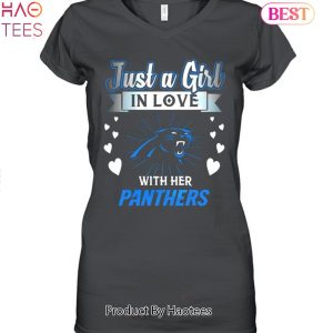 Just A Girl In Love With Her Carolina Panthers Unisex T-Shirt