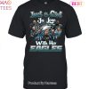 Just A Girl Who Loves Fall And Philadelphia Eagles Unisex T-Shirt