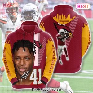 LIMITED Arizona Cardinals Football 41 Kenyan Drake 3D Hoodie