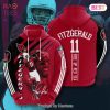 LIMITED Arizona Cardinals Larry Fitzgerald 3D Hoodie