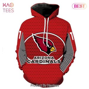 LIMITED Arizona Cardinals Pullover Football Sweatshirt 3D Hoodie