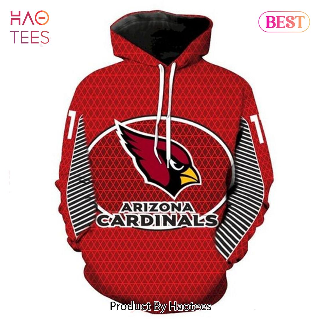 LIMITED Arizona Cardinals Pullover Football Sweatshirt 3D Hoodie