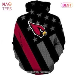 LIMITED Arizona Cardinals Unisex Stars And Stripes 3D Hoodie