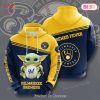LIMITED Baby Yoda Milwaukee Brewers 3D Full Printing Hoodie For Men And Women