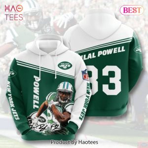LIMITED Bilal Powel New York Jets Full Printing 3D Hoodie