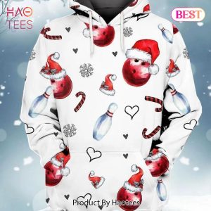 LIMITED Bowling Christmas 3D Hoodie For Men And Women
