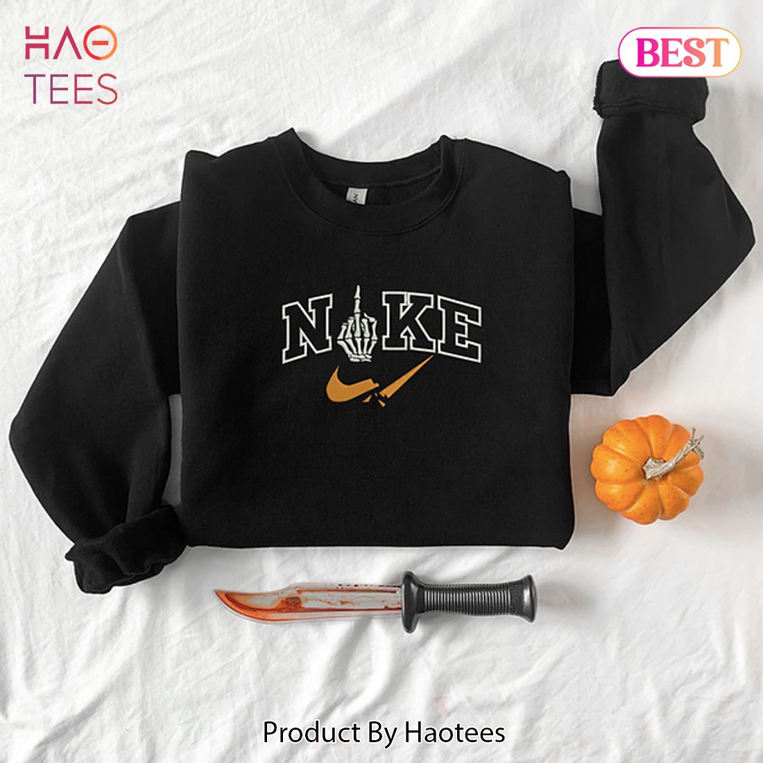 LIMITED Broken Brand Embroidered Hoodie, Sweatshirt