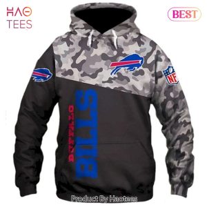 LIMITED Buffalo Bills Army 3D Hoodie Buffalo Bills