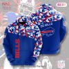LIMITED Buffalo Bills Camo Red Blue White 3D Hoodie