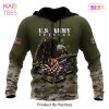 LUXURY American Eagle with Flag These Colors Don’t Run 3D Hoodie