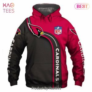 LUXURY Arizona Cardinals White And Red Background 3D Hoodie For Men Women