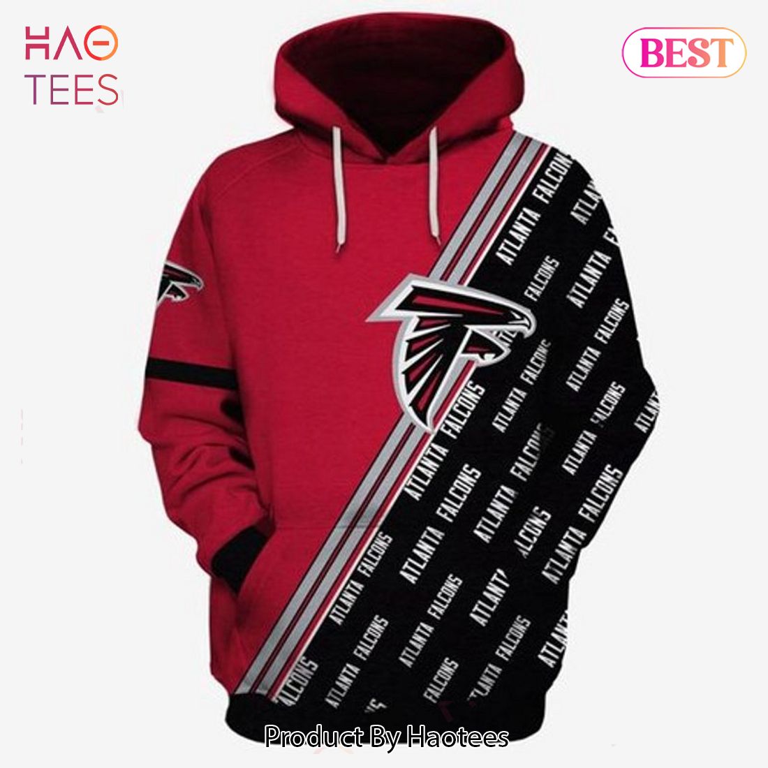 LUXURY Atlanta Falcons Football Many Logo For Fans 3D Hoodie