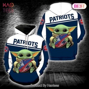 LUXURY Baby Yoda New England Patriots 3D Hoodie