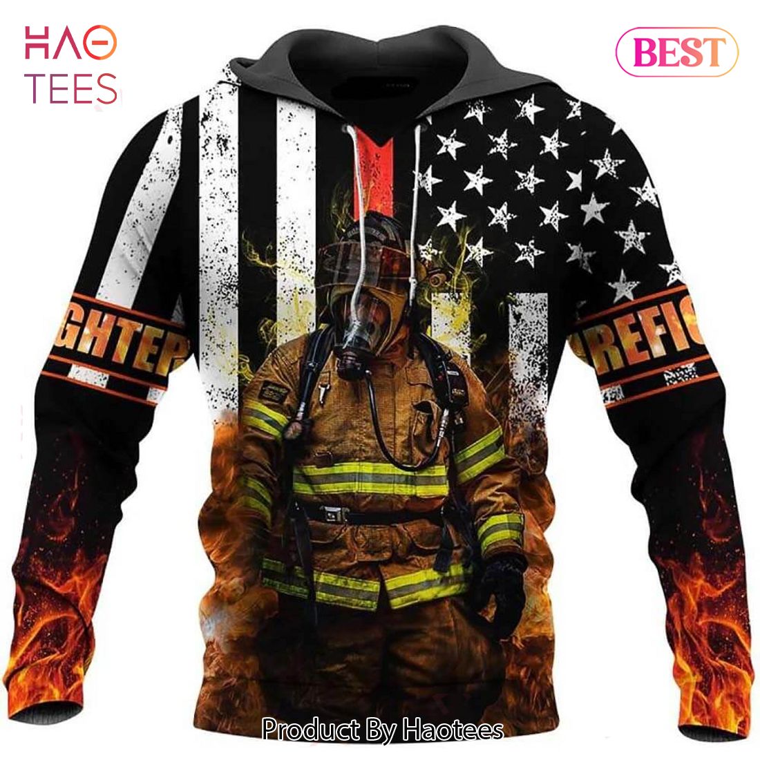 LUXURY Brave Firefighter 3Ded For Men And Women