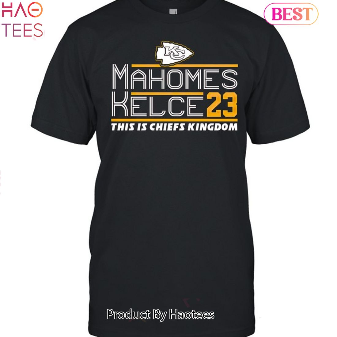 Mahomes Kelce 23 This Is Chiefs Kingdom Unisex T-Shirt