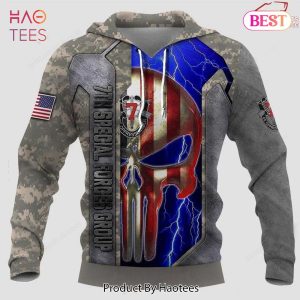 NEW 7th Special Forces Group 3D Hoodie