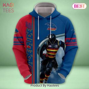 NEW Adelaide Football Club Mascot 3D Hoodie