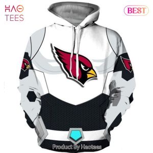 NEW Arizona Cardinals Football Zip Sweatshirt 3D Hoodie