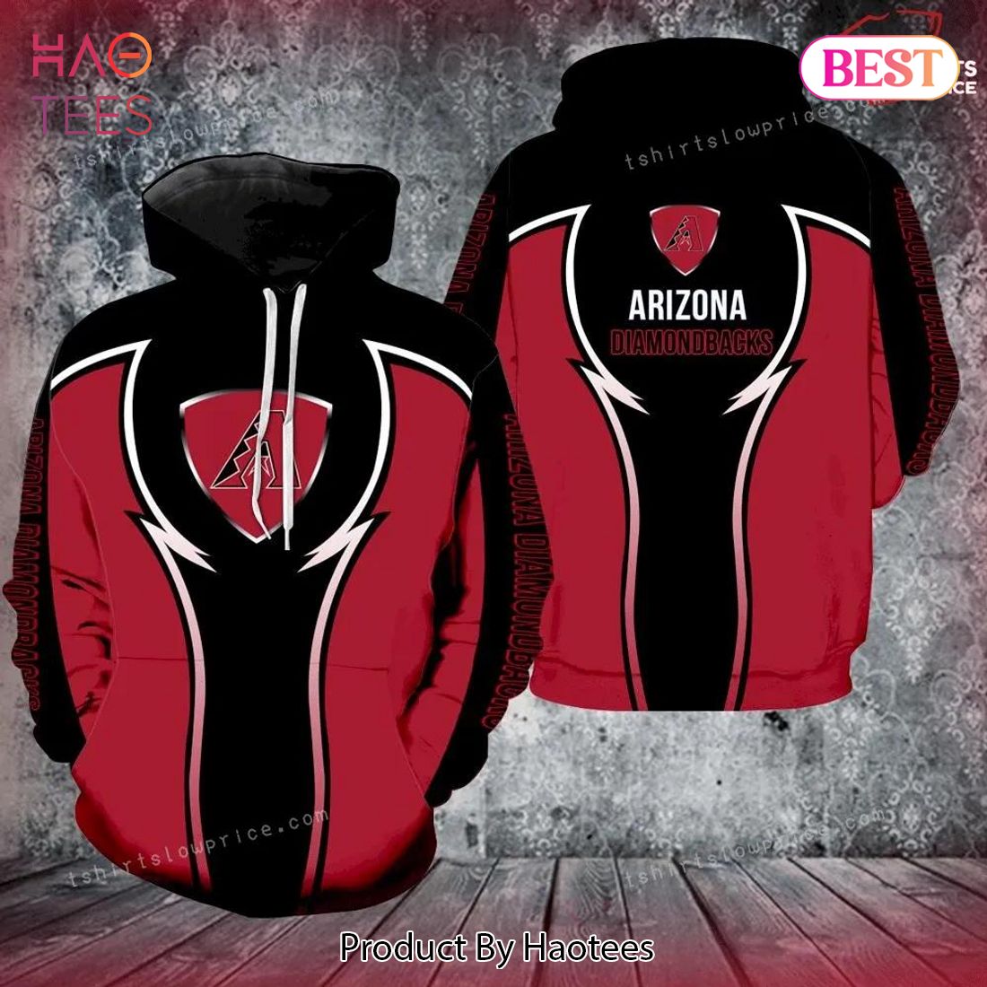NEW Arizona Diamondbacks 3D Hoodie And Zipper Hoodie NEW Arizona Diamondbacks 3D Hoodie And Zipper Hoodie