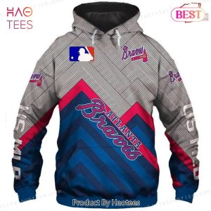 NEW Atlanta Braves Graphic Printed 3D Hoodie Hoodie For Men For Women