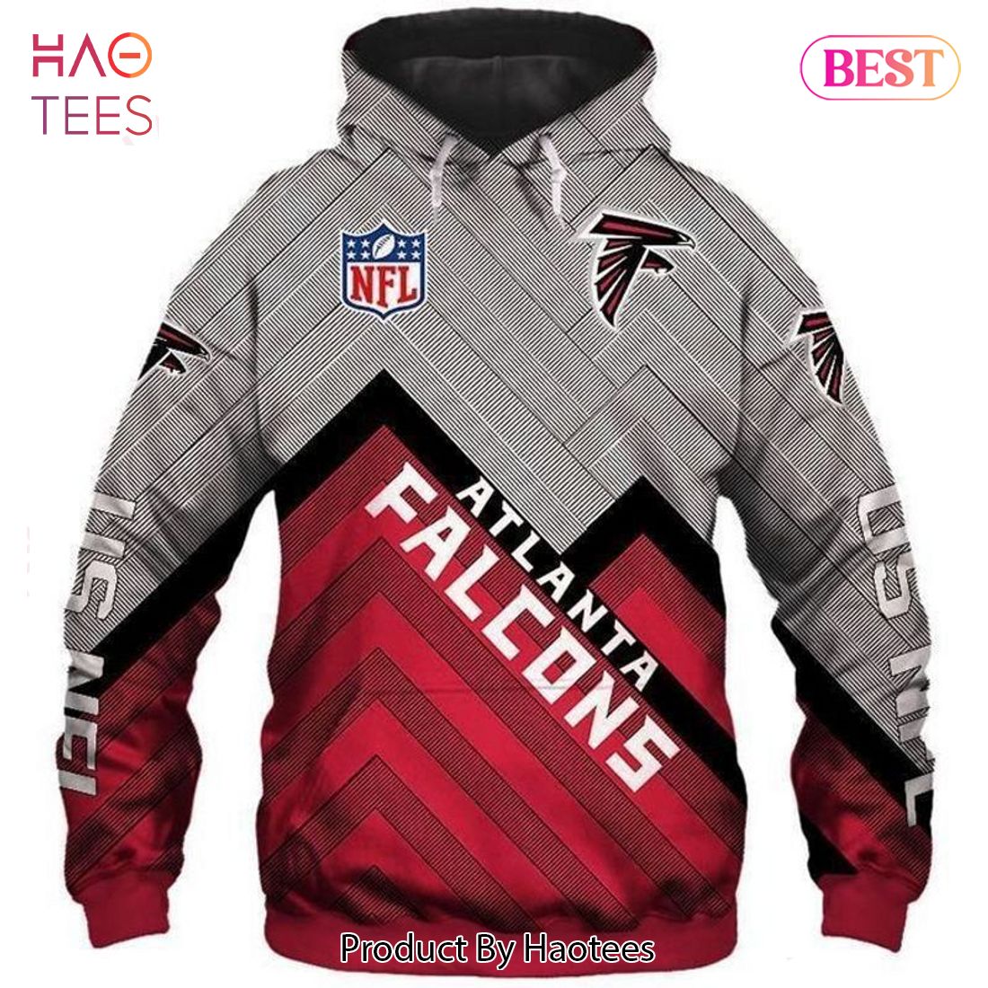 NEW Atlanta Falcons 3D Hoodie Atlanta Falcons Gift