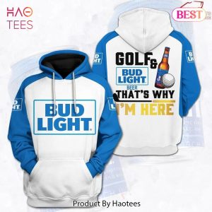 NEW Bud Light 3D Hoodie For Men Women