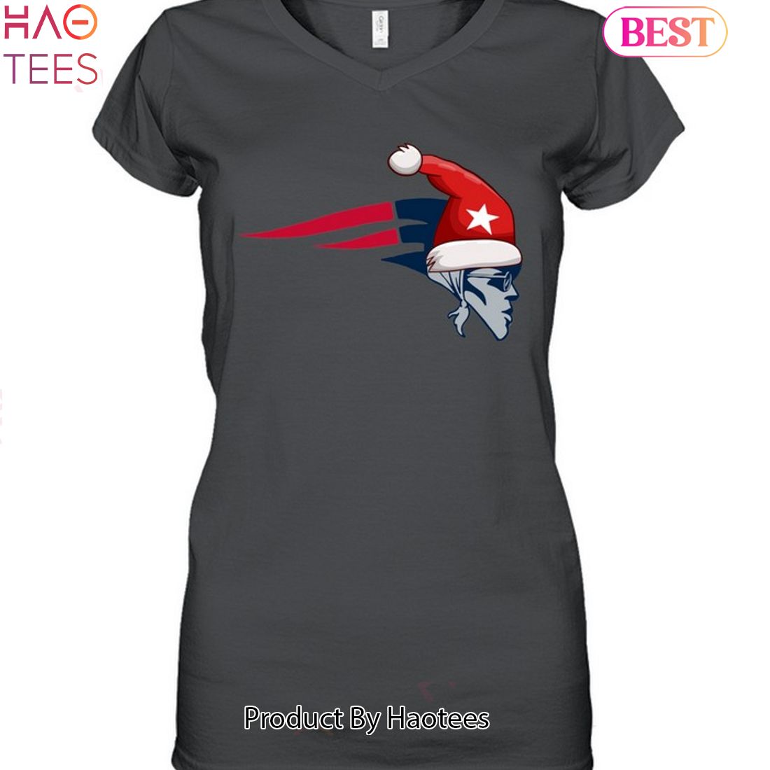 Women's Navy New England Patriots Standout T-Shirt