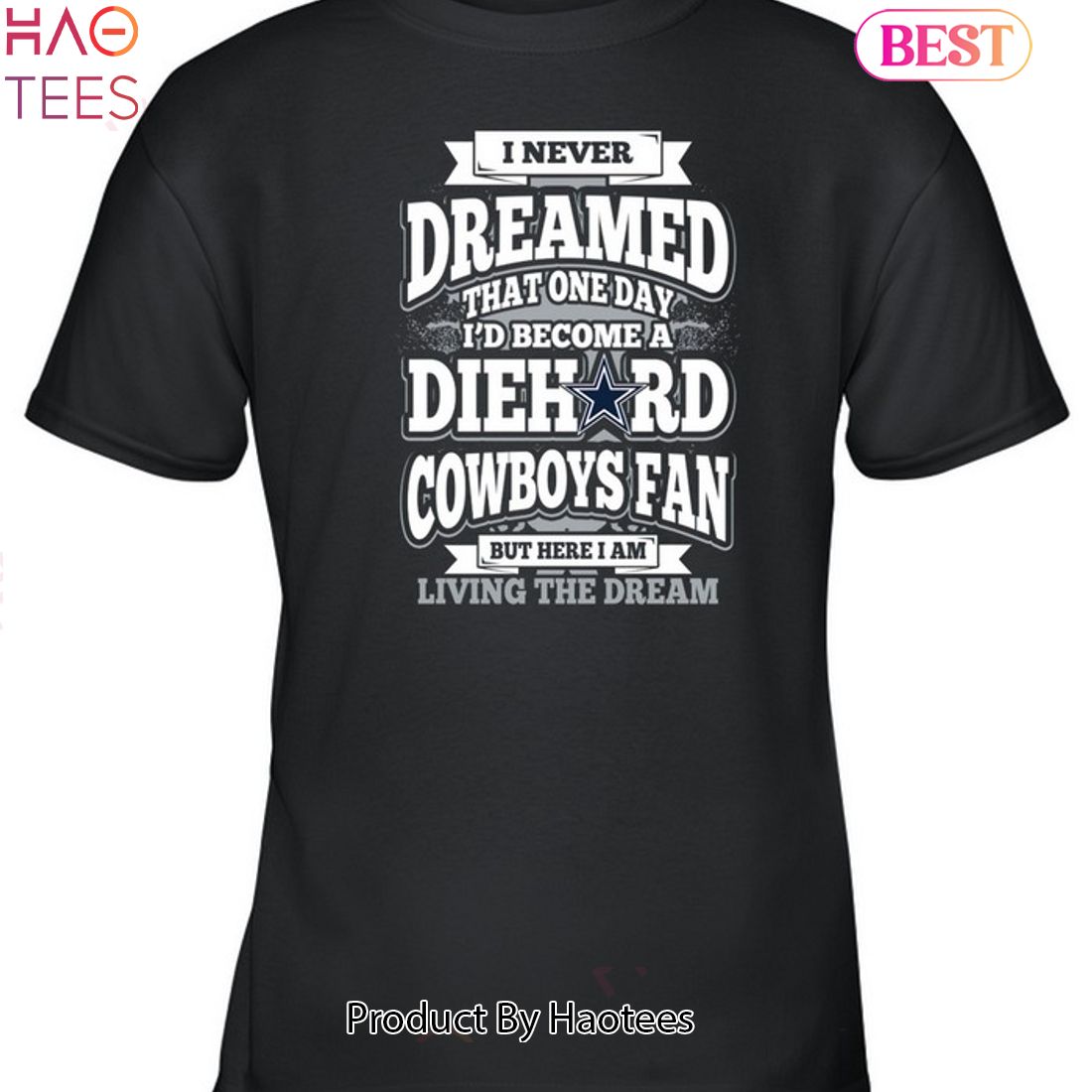 NEW I Am A Dallas Cowboys Fan Unisex T-Shirt NEW I Am A Dallas Cowboys Fan Unisex T-Shirt