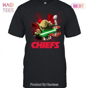 NEW Kansas City Chiefs Baby Yoda Unisex T-Shirt