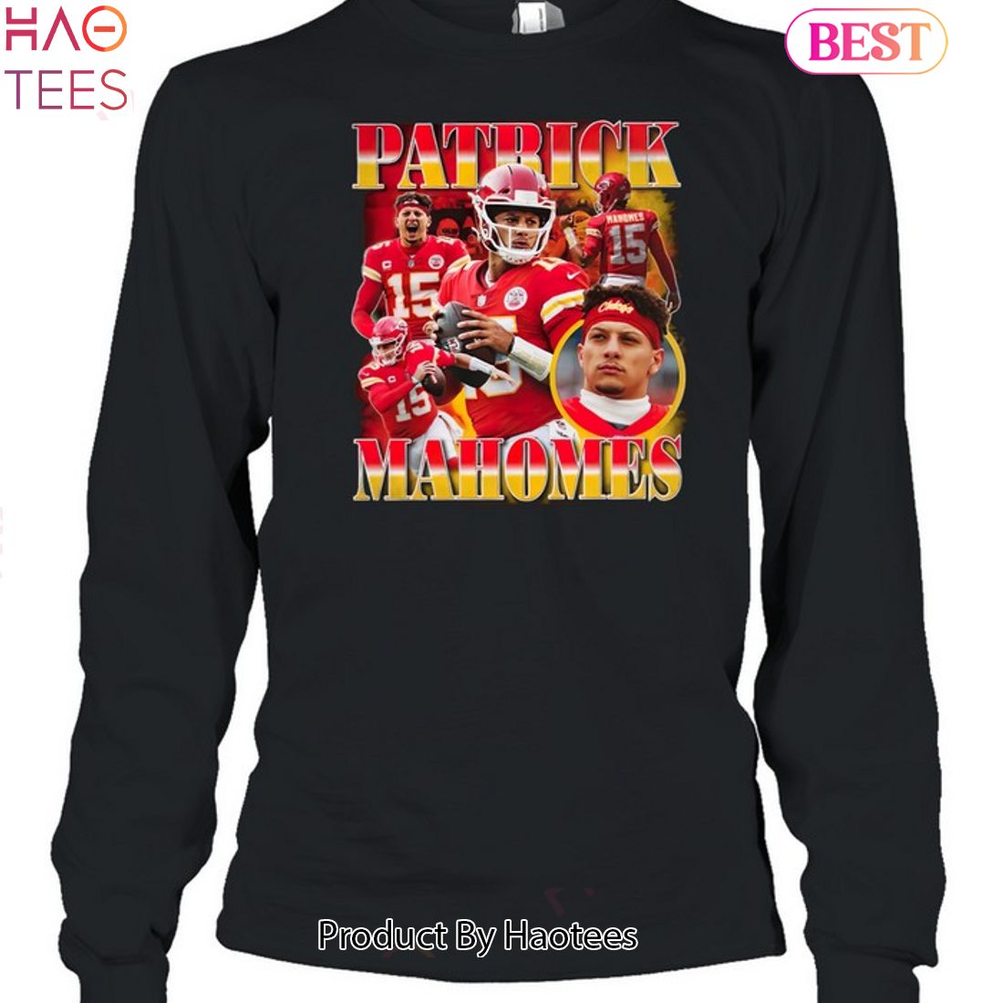 Patrick Mahomes Kansas City Chiefs 2023 T-Shirt - High-Quality