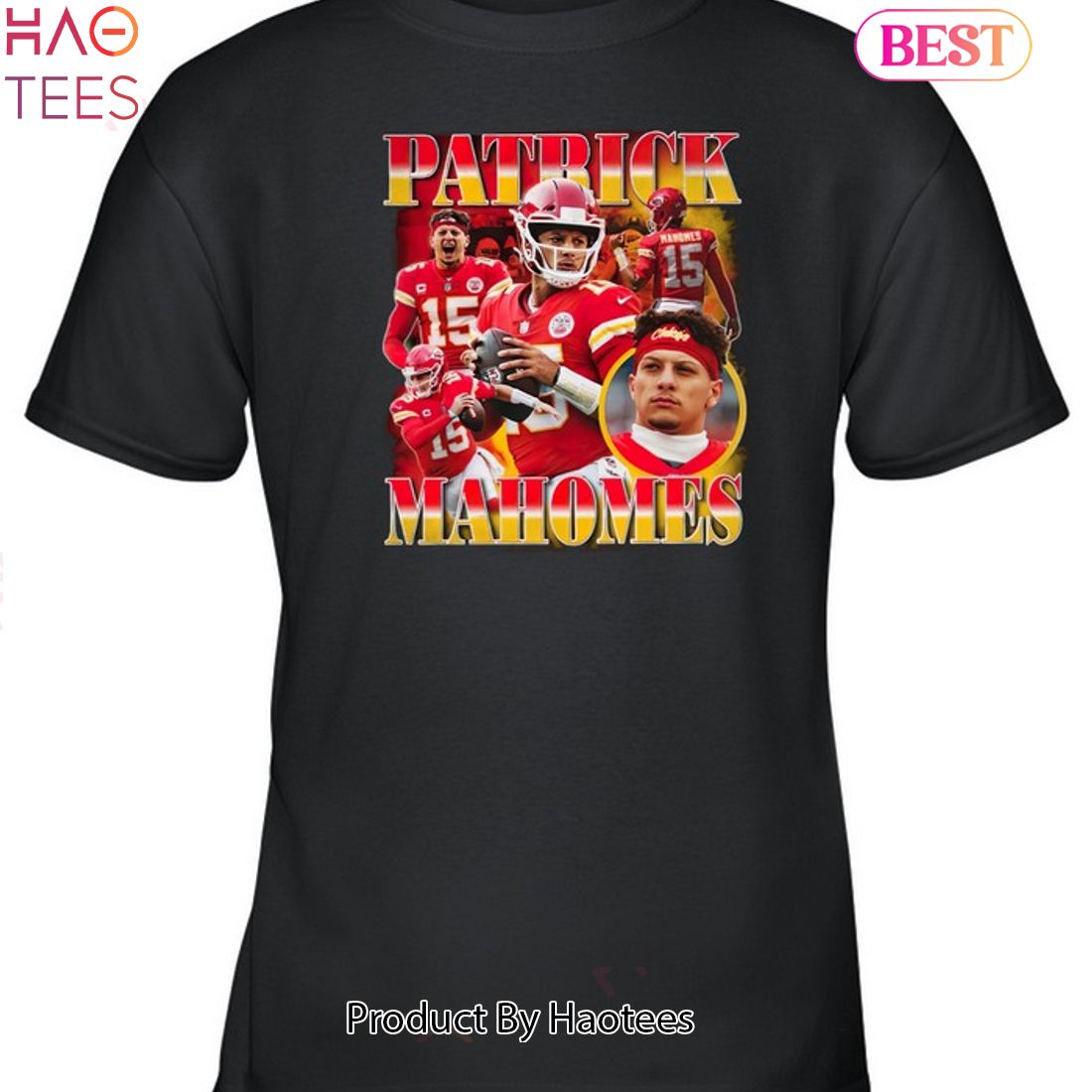 Patrick Mahomes Shirt, Kansas City Football Men's Cotton T-Shirt