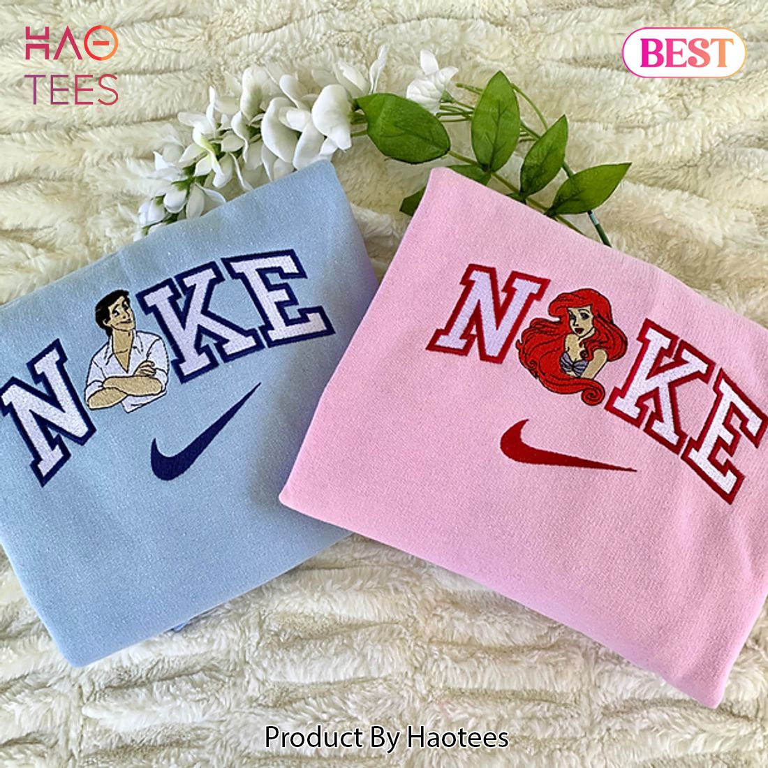 NEW Nike Mix Mermaid Love Matching Set Embroidered Hoodie, Sweatshirt Luxury Store