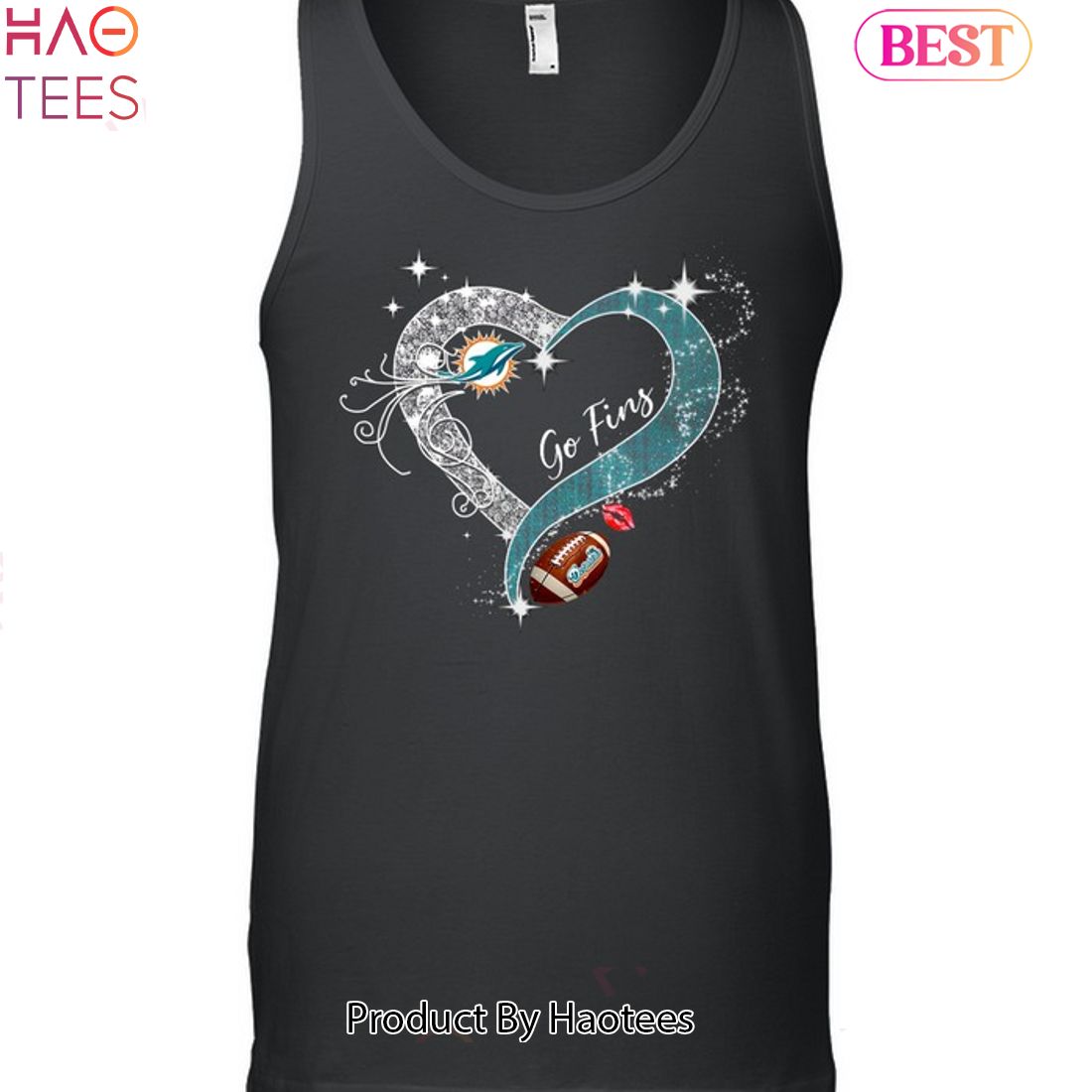 NEW Miami Dolphins Go Fins Unisex T-Shirt NEW Miami Dolphins Go Fins Unisex T-Shirt