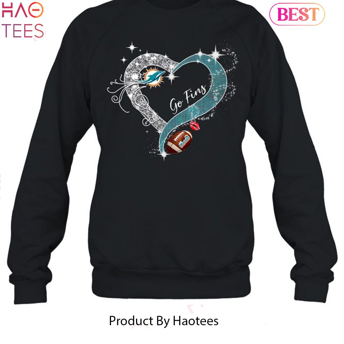 NEW Miami Dolphins Go Fins Unisex T-Shirt NEW Miami Dolphins Go Fins Unisex T-Shirt
