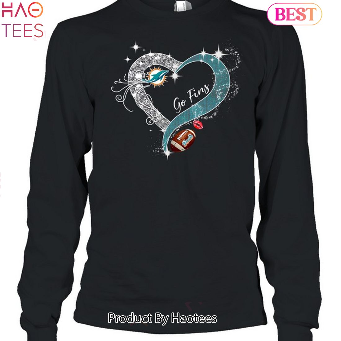 NEW Miami Dolphins Go Fins Unisex T-Shirt NEW Miami Dolphins Go Fins Unisex T-Shirt