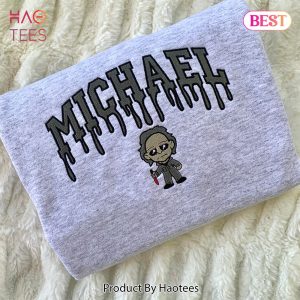 NEW Michael Character Melt Embroidered Hoodie, Sweatshirt