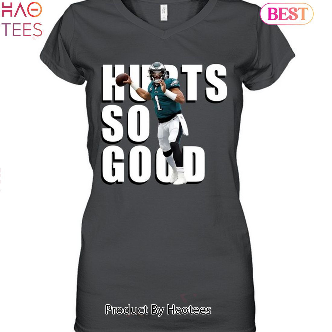 Philadelphia eagles Jalen Hurts so good photo design t-shirt