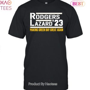 NEW Rodgers Lazard 23 Make Green Bay Packers Great Again Unisex T-Shirt