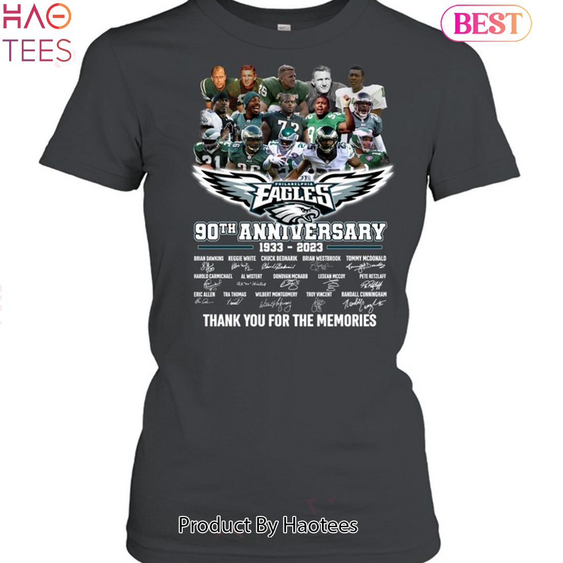 HOT Philadelphia Eagles 90th Anniversary 1933-2023 thank you for