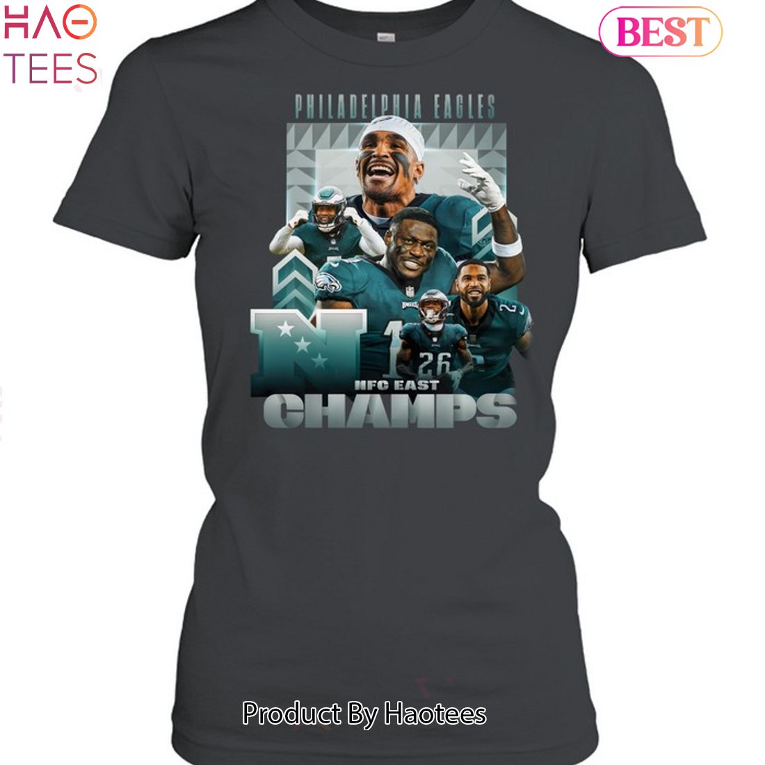 Philadelphia Eagles NFC Championship 2023 Merch T-Shirt - TeeHex