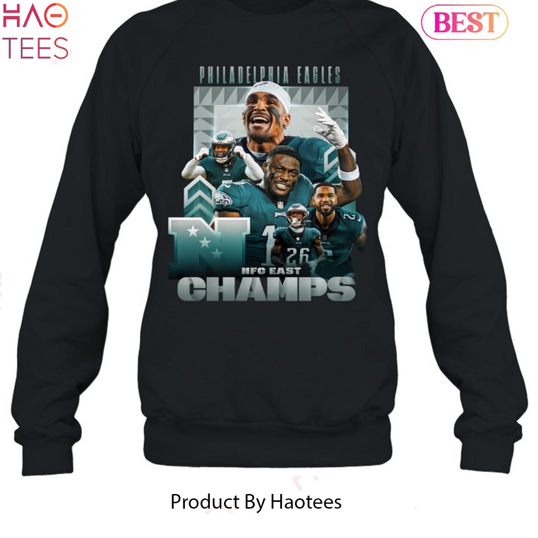 Top Nike Philadelphia Eagles 2023 NFC Champions Shirt, hoodie