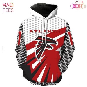 PREMIUM Atlanta Falcon Pullover Footballs 3D Hoodie