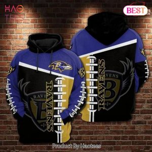 PREMIUM Baltimore Ravens Limited Hoodie Hoodies 3D Size M 5XL