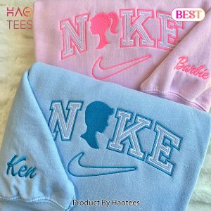 PREMIUM Nike Mix Barbie Matching Set Embroidered Hoodie, Sweatshirt