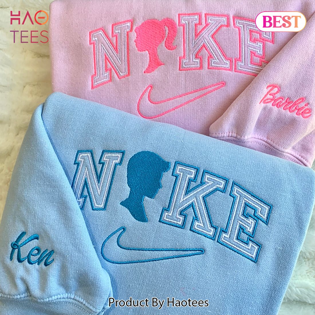 PREMIUM Nike Mix Barbie Matching Set Embroidered Hoodie, Sweatshirt Luxury Store