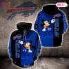 PREMIUM Buffalo Bills Mickey Mouse 3D Hoodie For Men And Women