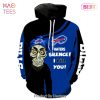 PREMIUM Buffalo Bills Skull Hate Silence I Kill You 3D Hoodie