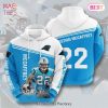PREMIUM Carolina Panthers 22 Mccaffrey Signature 3D Hoodie