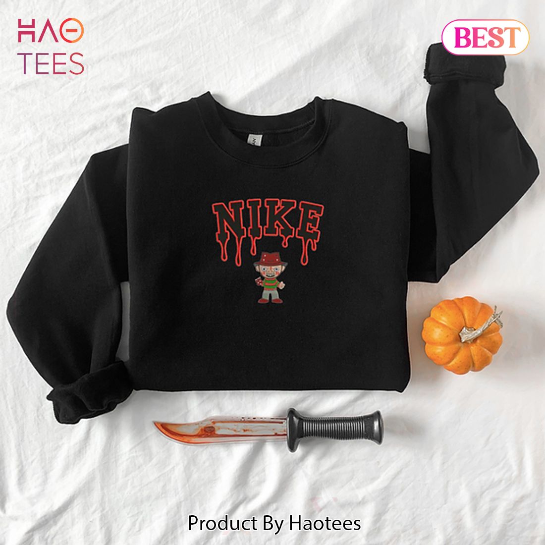 PREMIUM Freddy Brand Melt Embroidered Hoodie, Sweatshirt