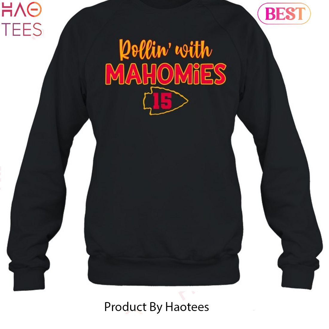 Rollin With Mahomies Kansas City Chiefs Unisex T-Shirt Rollin With Mahomies Kansas City Chiefs Unisex T-Shirt
